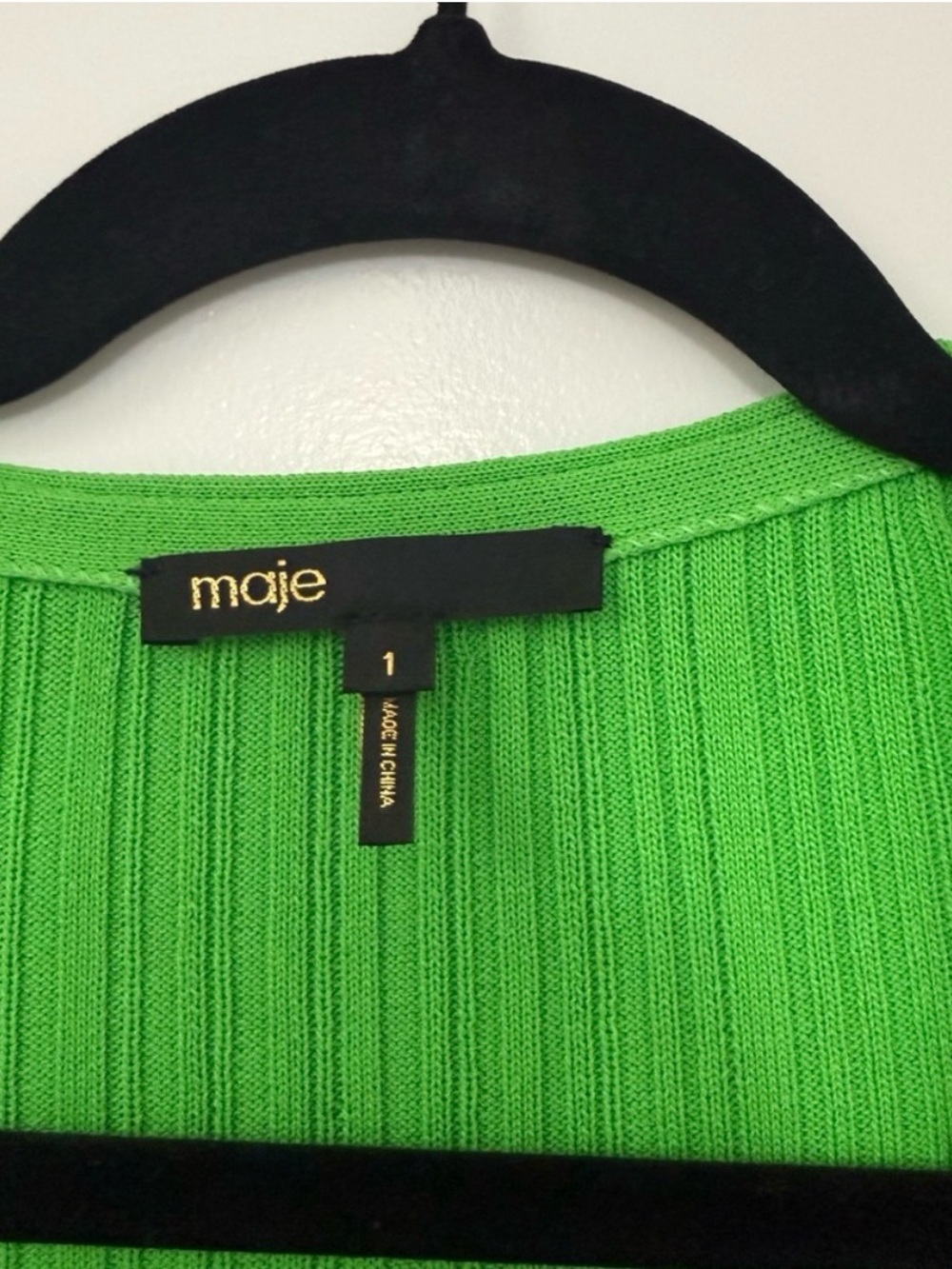 Maje Ribbed Knit Cardigan - Picture 5 of 6